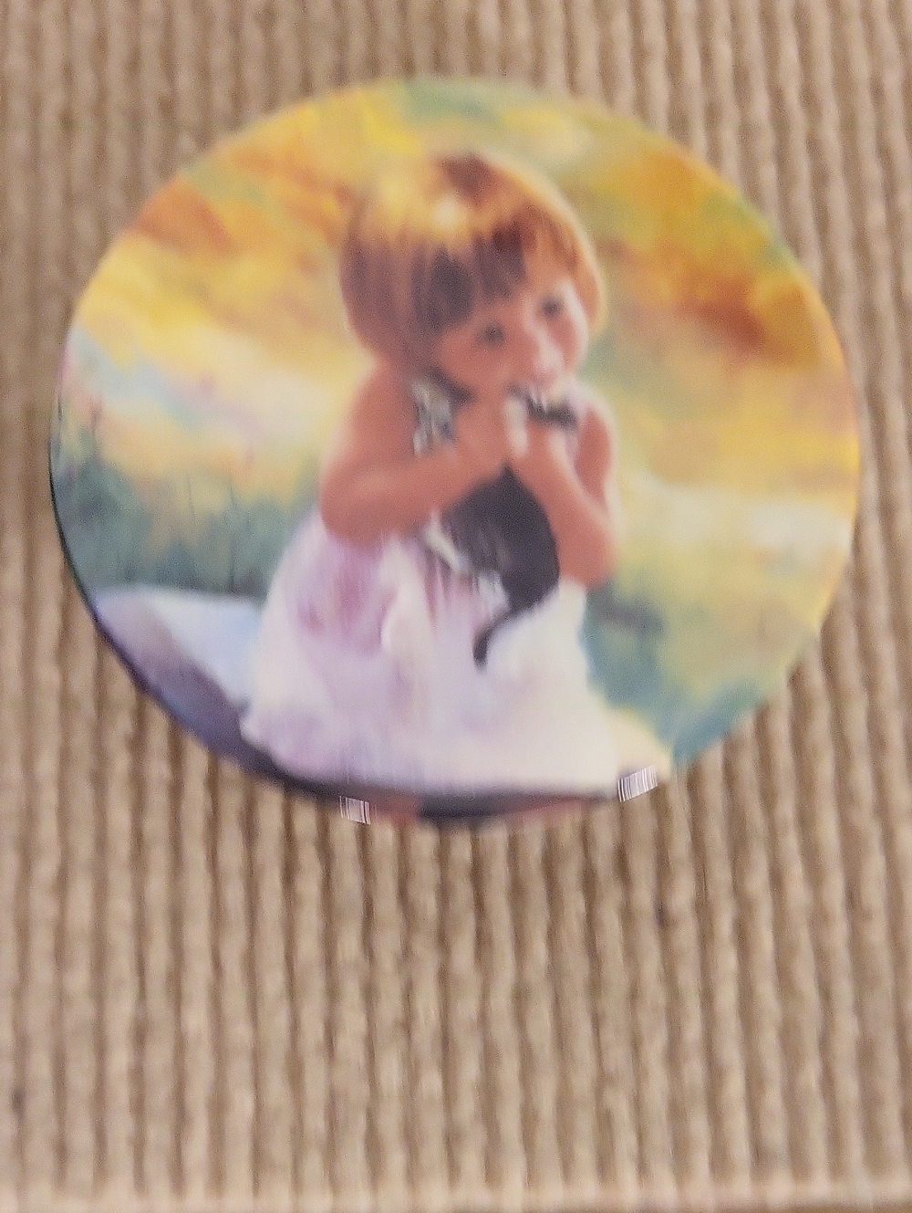 Zolan "My Kitty" Mini Collector Plate Pemberton & Oakes 1994